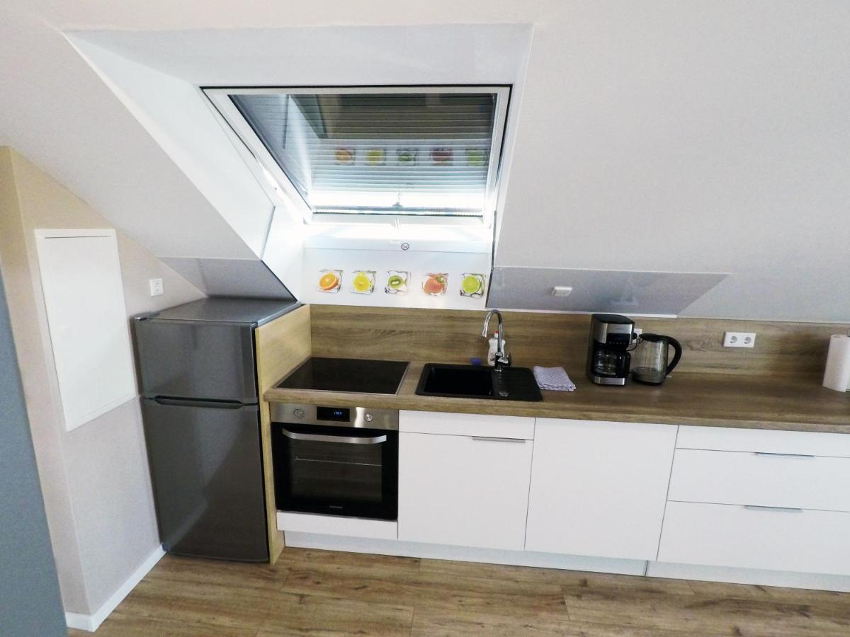 -Neubau- 30Qm Dach-Apartment 富尔达 外观 照片