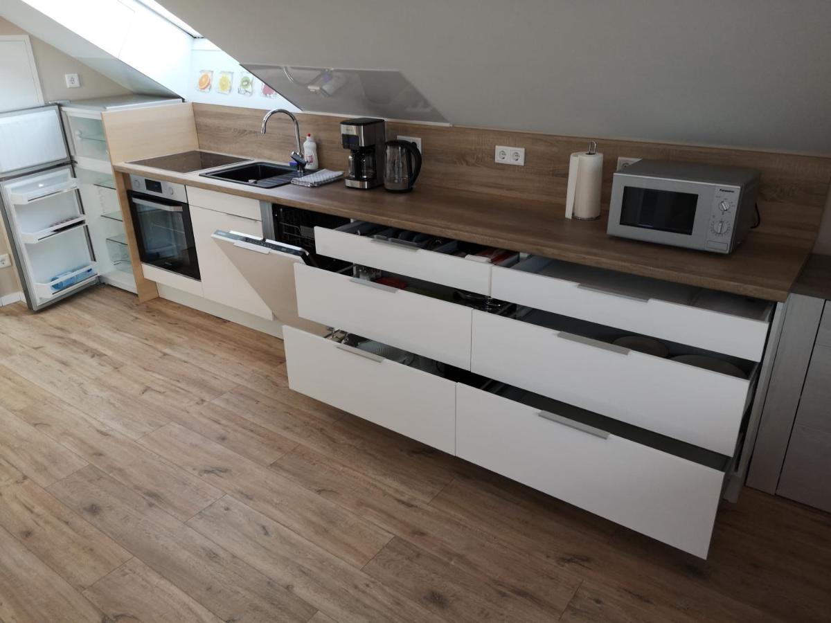 -Neubau- 30Qm Dach-Apartment 富尔达 外观 照片